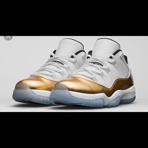 Jordan 11 Gold Closing Ceremony